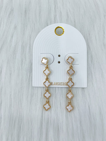 Maggie Quatrefoil Earrings