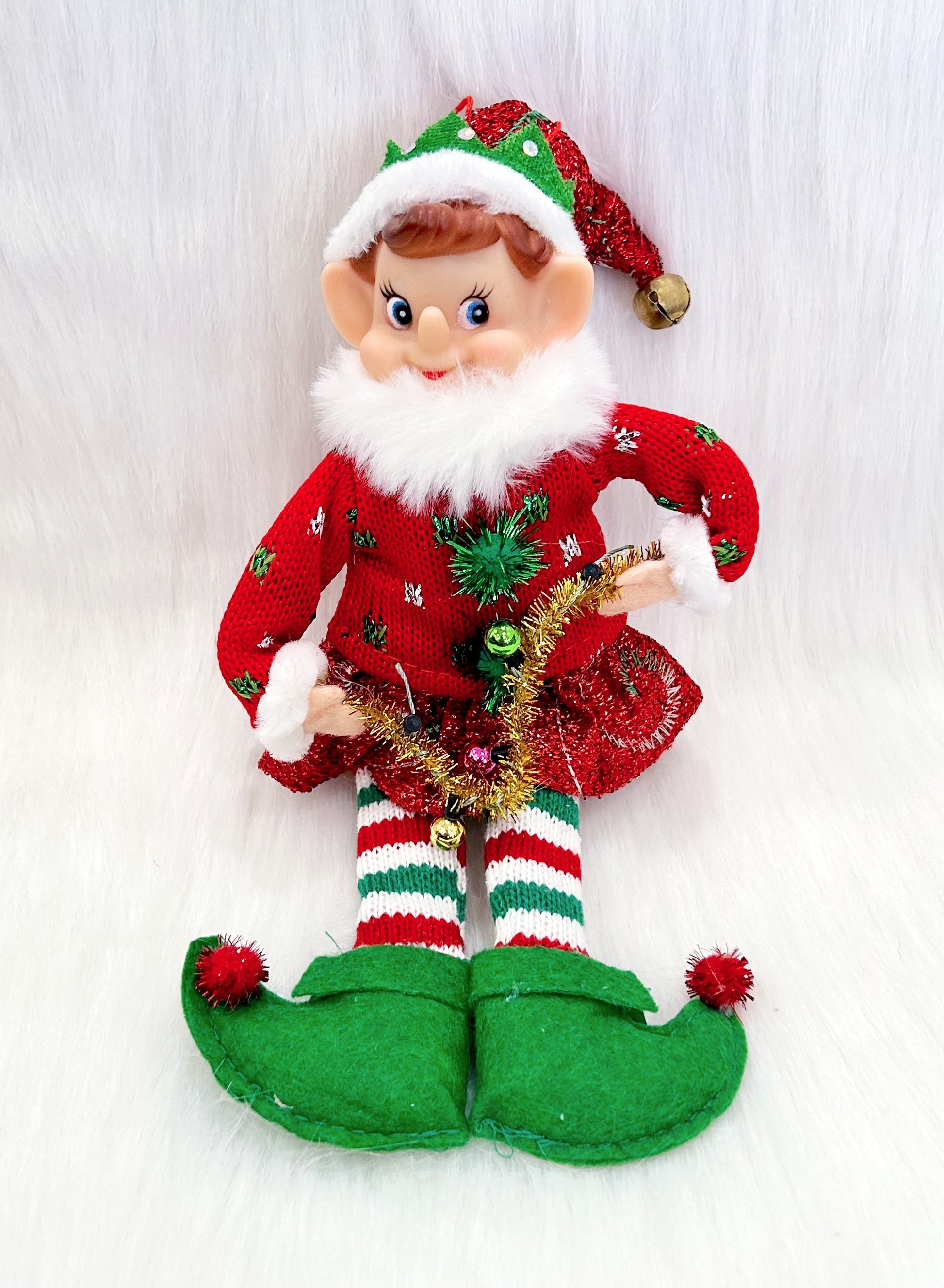 elf sparkle and the special red dress ORIGINAL ELF ON THE SHELF Claus Couture - Pink Sparkle Party Dress
