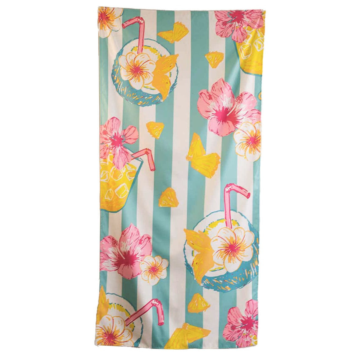 Coconut Colada Beach Towel