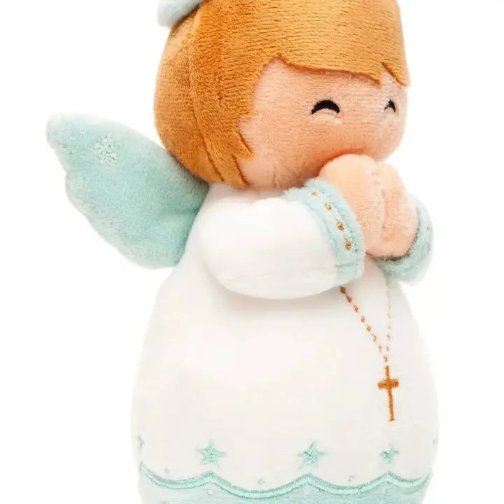 Guardian Angel Boys Catholic Plush Doll | Angel Toy