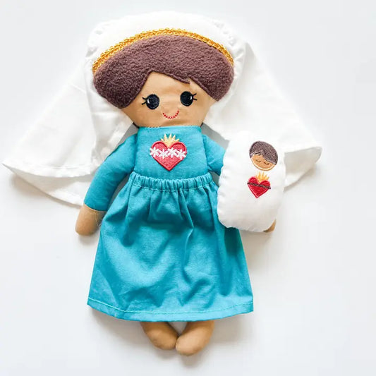 Immaculate Heart of Mary Mini Doll