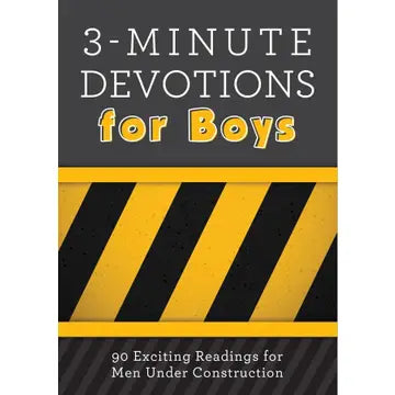 3 Minute Devotions for Boys