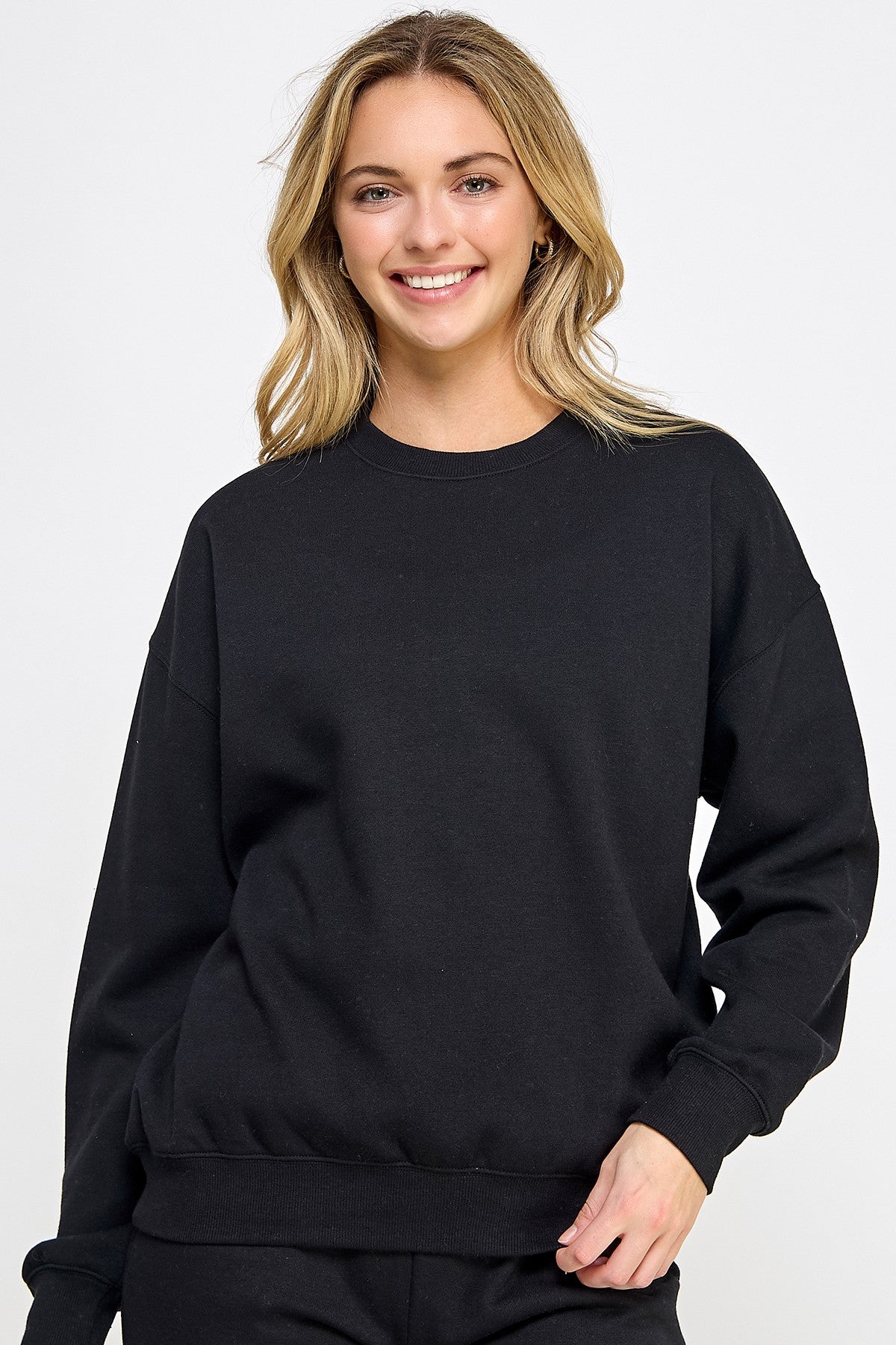 Relaxed Fit Crewneck Sweatshirt