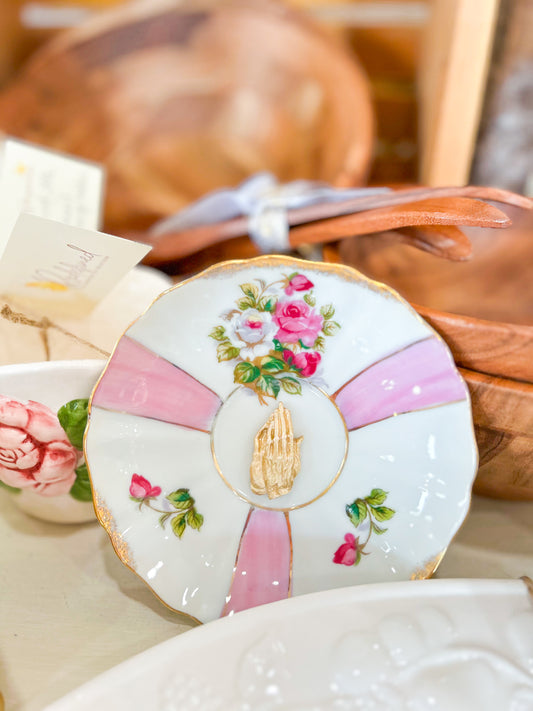 Cora’s Rose Blossom Plate