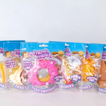 Mushmeez Taba Squishies -- Food Sensory Toy