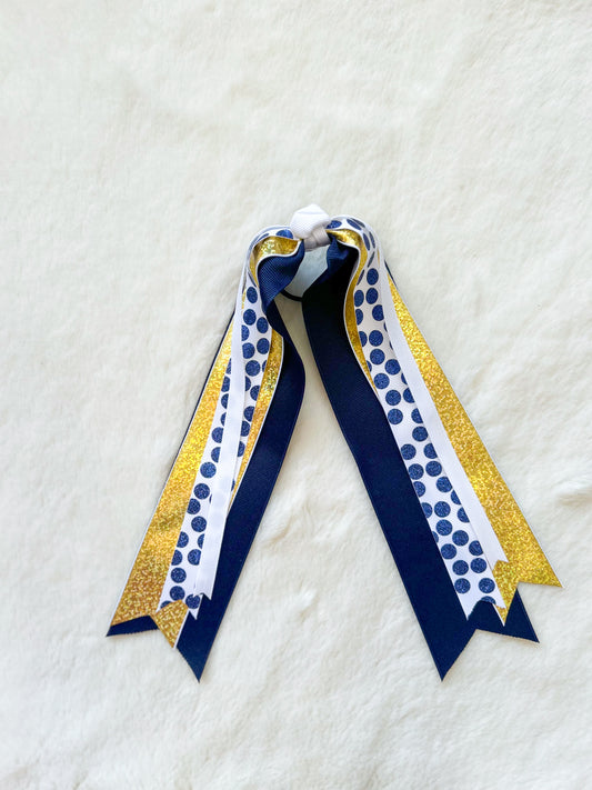 Rally Ready Navy/Gold/White Streamer