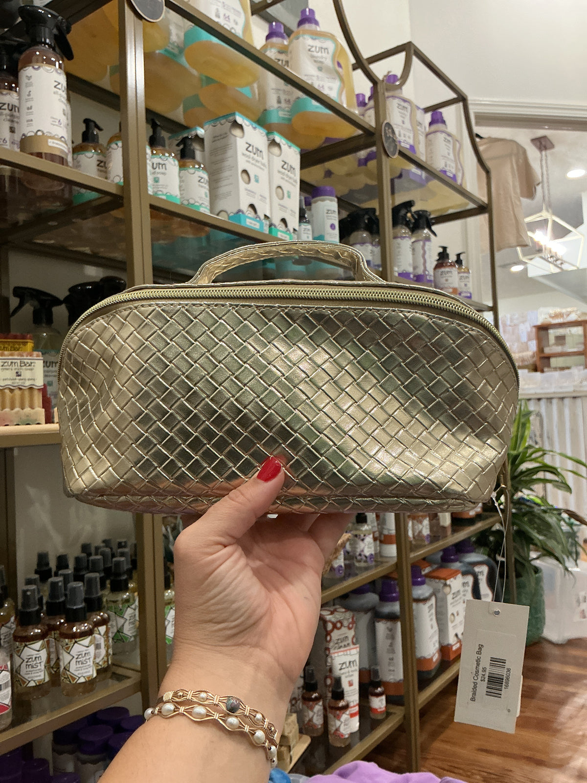 Braided Cosmetic Bag