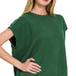 Oversized Viscose Sweater Vest