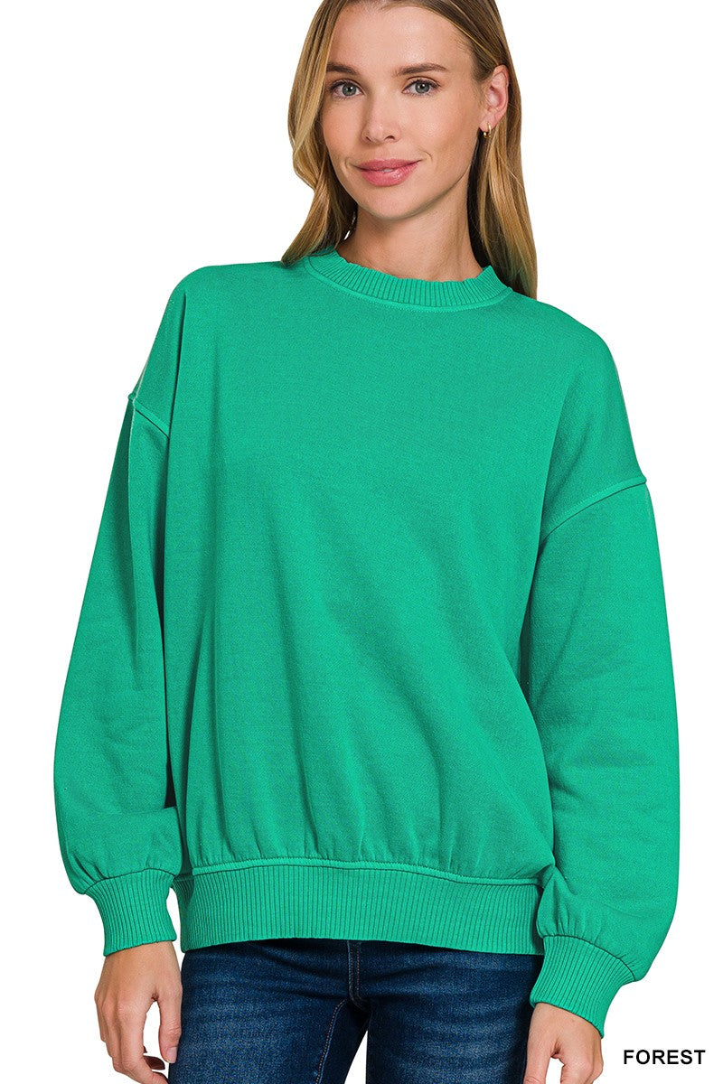 Pigment Dye Oversized Sweatshirt