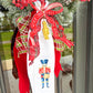 Ornament North Pole Soldier- Nutcracker Disk Wreath Ornament
