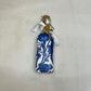 Vintage Mary Holy Water Container with Cross