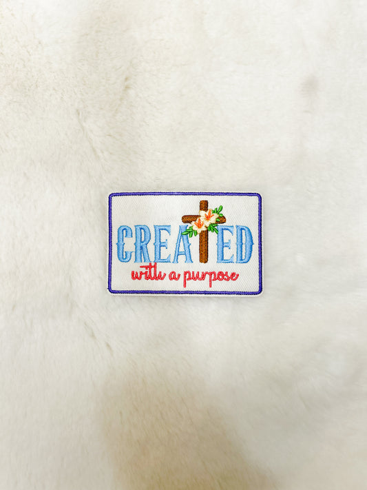Patch- Created with a Purpose