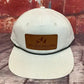 Sbcc 3 Geese Leather Patch Goat Rope Hat