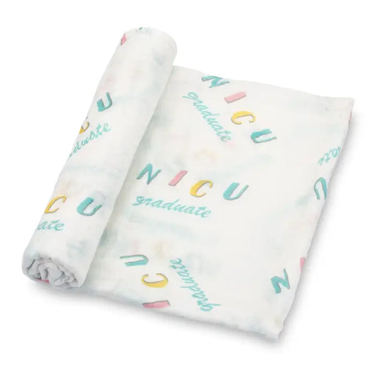 Lolly Banks NICU Graduate Baby Muslin Swaddle