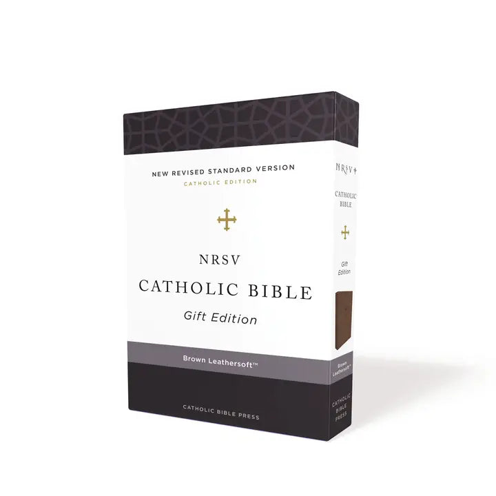 NRSV Catholic Bible- Gift Edition- Brown