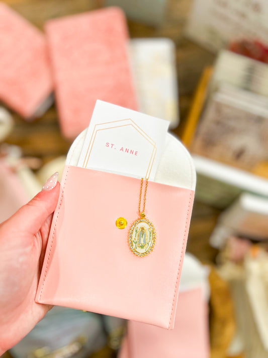 Harleigh Leonards Blue St. Anne Necklace