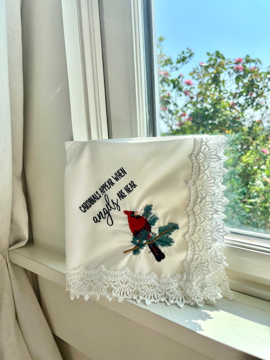 Memorial Handkerchief Cardinal