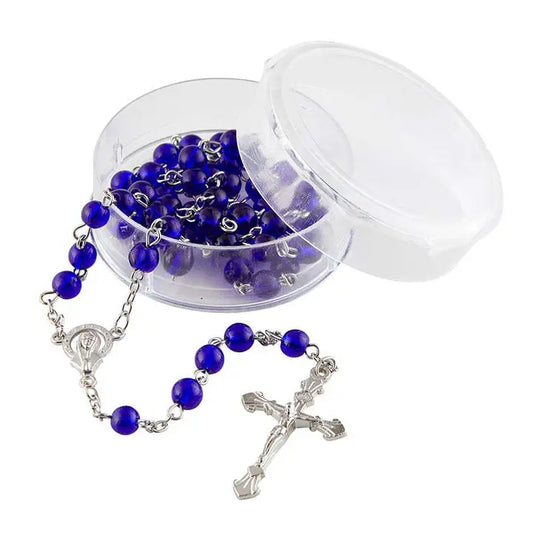 Royal Glass Bead Rosary