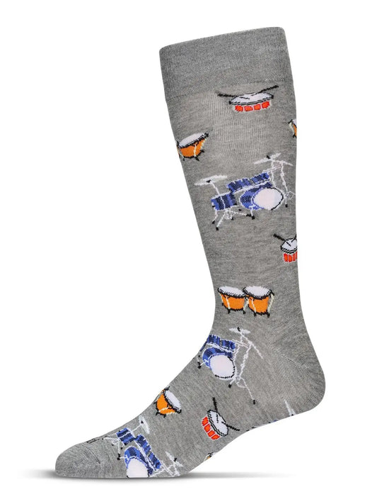 Men's Drums Crew Socks