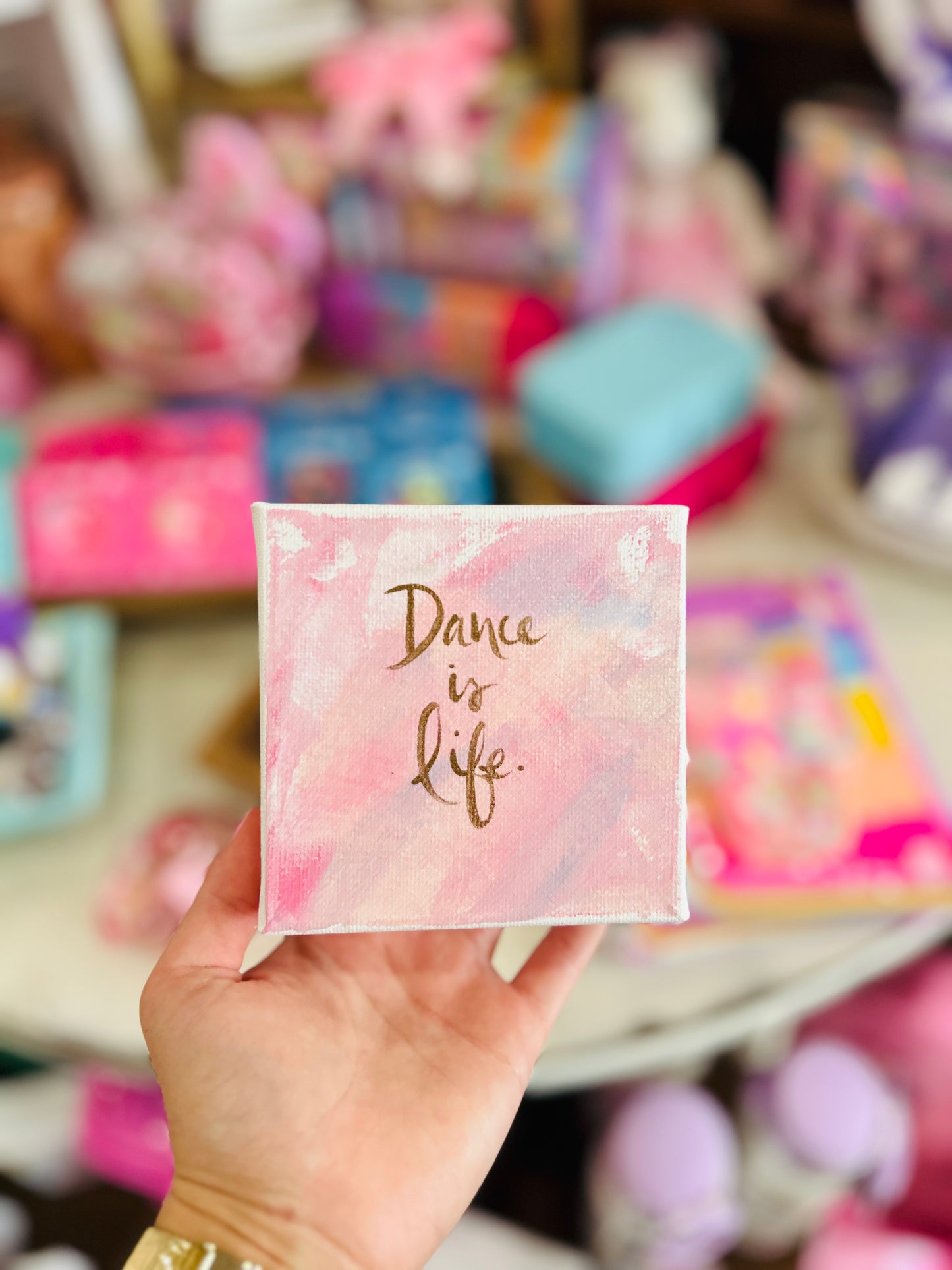 4x4 Dance is Life Pink Pastel