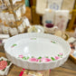 Rose Floral Pie Dish