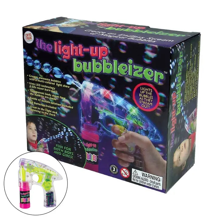 Can You Imagine Light-Up Bubbleizer Bubble Blowing Toy