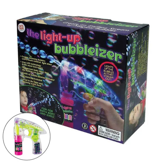 Can You Imagine Light-Up Bubbleizer Bubble Blowing Toy