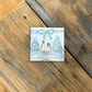 4x4 Bow Nativity Coaster