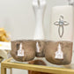 4oz Brown Chapel Pottery Candle -Lavish