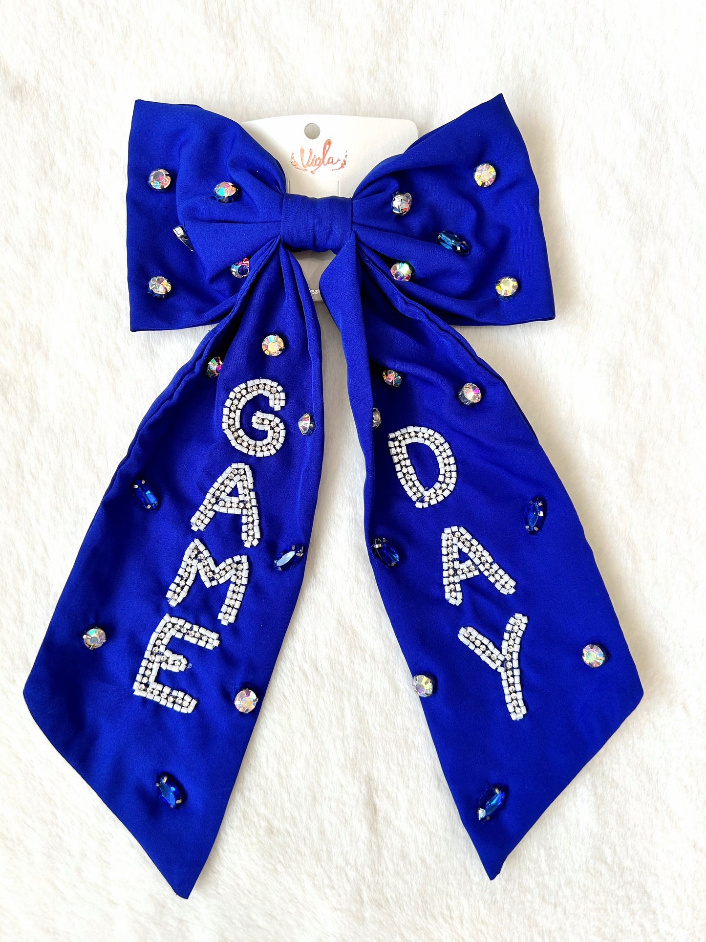 Game Day Glamour Hair Bow