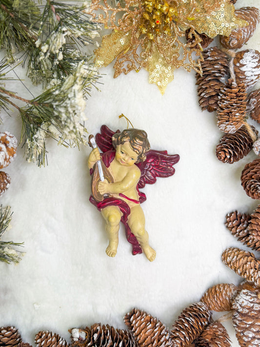 Vintage Angel Song Ornaments- 4