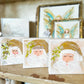 Gospel News 4X4 Old World Santa Canvas Art