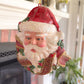 Santa Seasons Greetings Ornament