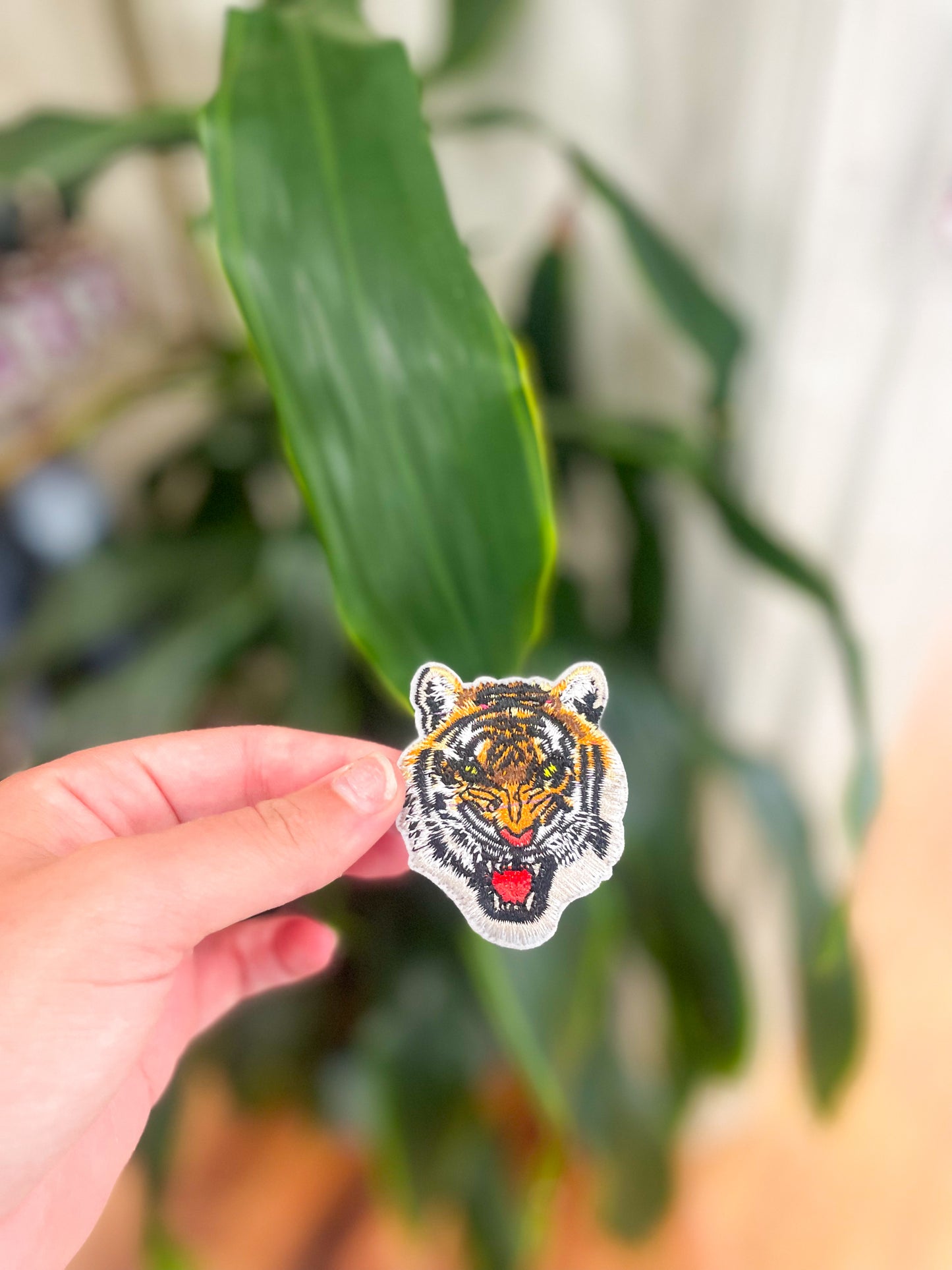 Patch- Small Tiger Face