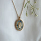 Harleigh Leonards Blue China Necklace