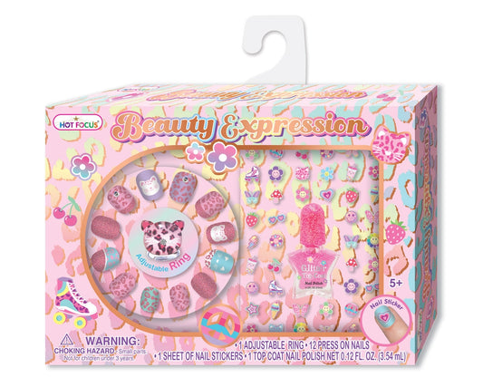Beauty Expression Leopard Nail Kit