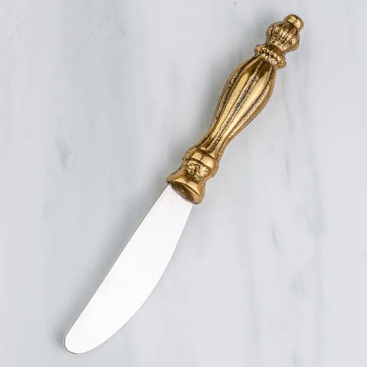 Gold Ribbed Spreader