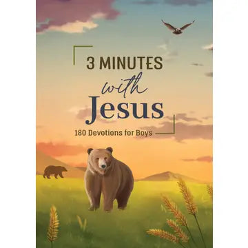 3 Minutes with Jesus 180 Devotional for Boys