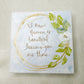 Gospel News 6X6 I Know Heaven Is Beautiful Canvas Art