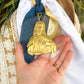Ornament Sacred Heart of Jesus- Silhouette Disk Ornament