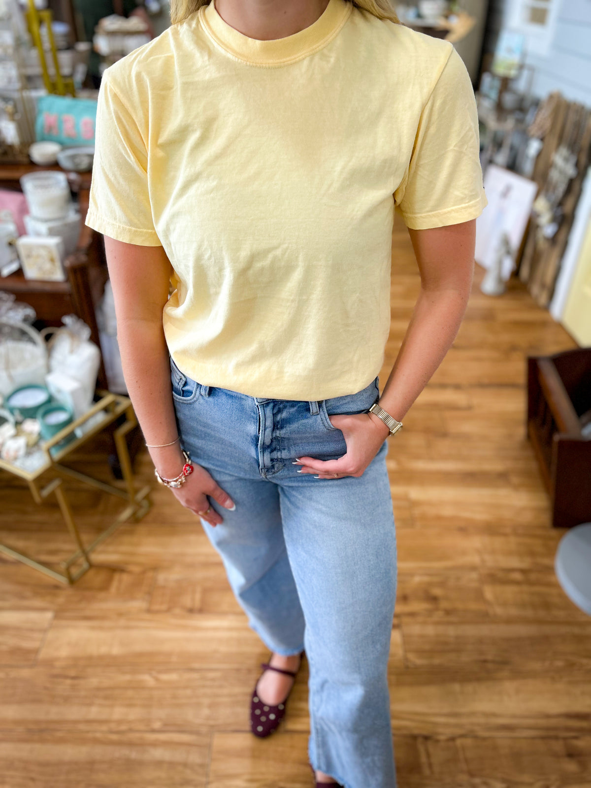 Butter- Basic Fit T-Shirt Comfort Colors