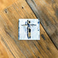 4x4 Grace & Glory Navy Cross Coaster