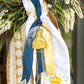 Ornament Sacred Heart of Jesus- Silhouette Disk Ornament