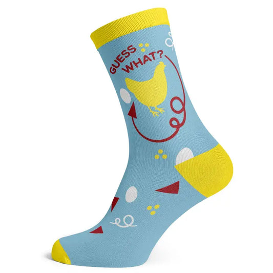 Socks To Be You- Guess What Socks- Big Shoe