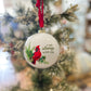 Cardinal Rembrance Ornament