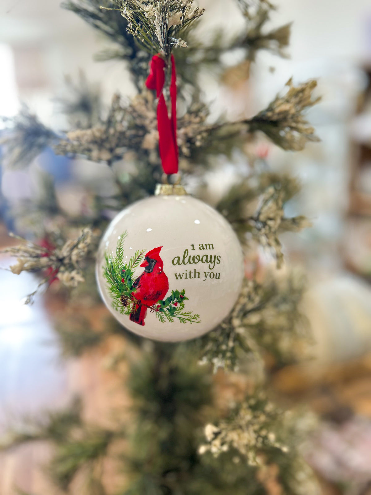 Cardinal Rembrance Ornament