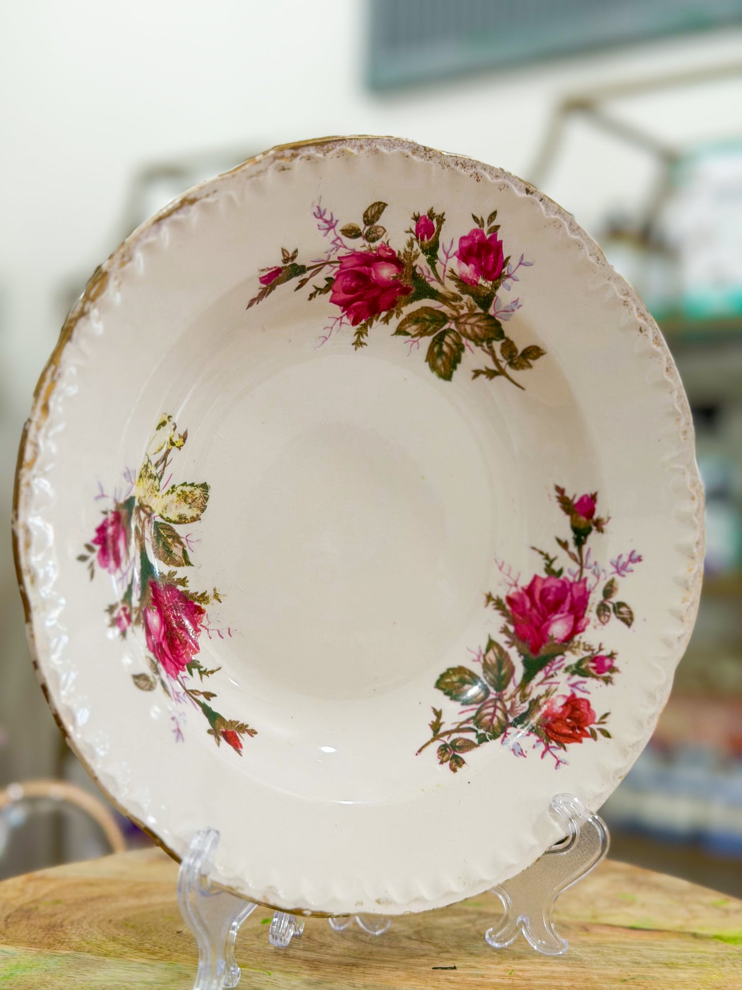 The Royal Rose Soup Bowl