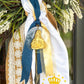Ornament Sacred Heart of Jesus- Silhouette Disk Ornament