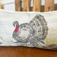 Ga Turkey Lumbar Pillow