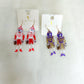Gameday Football Players Dangle Earrings